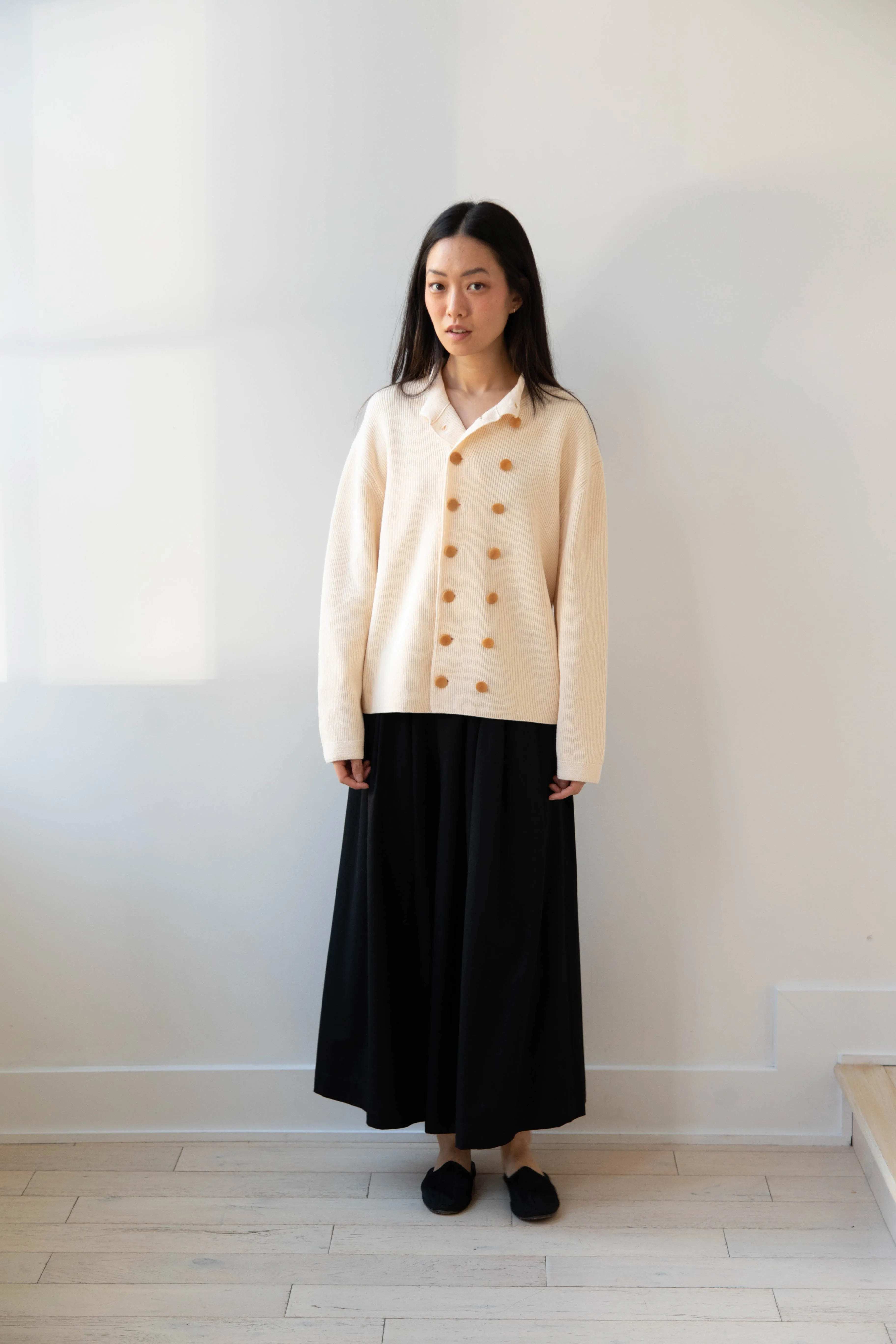 Aseedonclöud | Tea Garden Knit Jacket in Beige