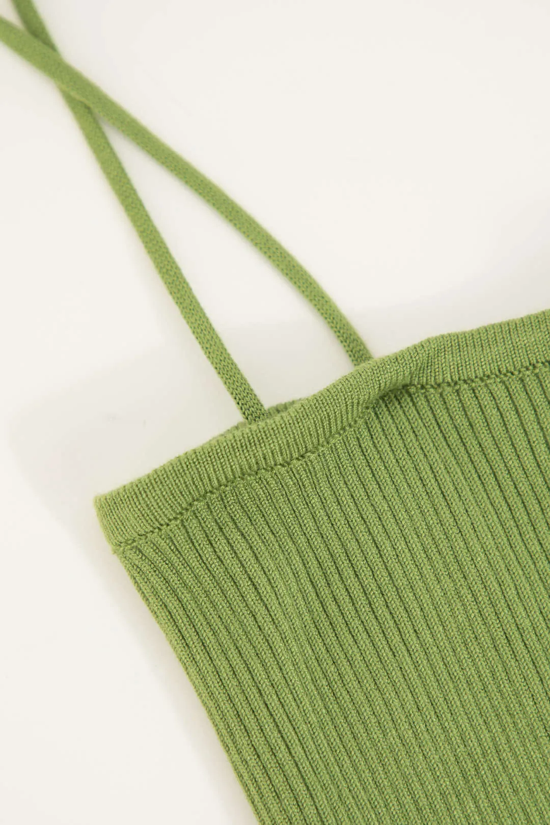 Basic Solid Knit Tank Top