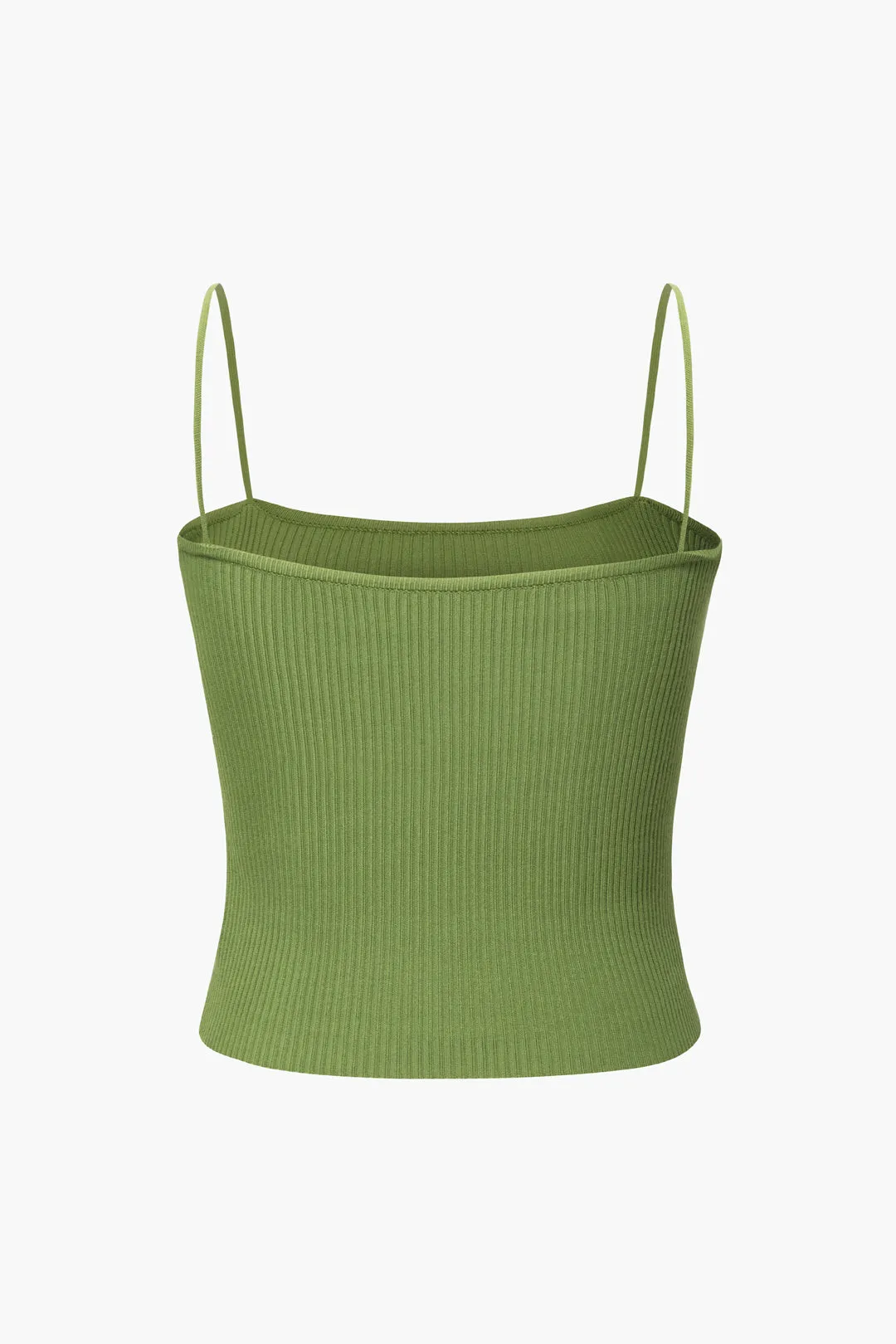 Basic Solid Knit Tank Top