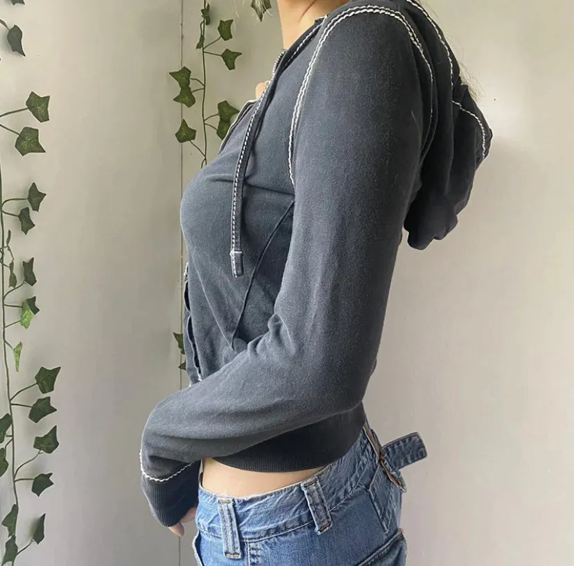 Bold Seam Hoodie