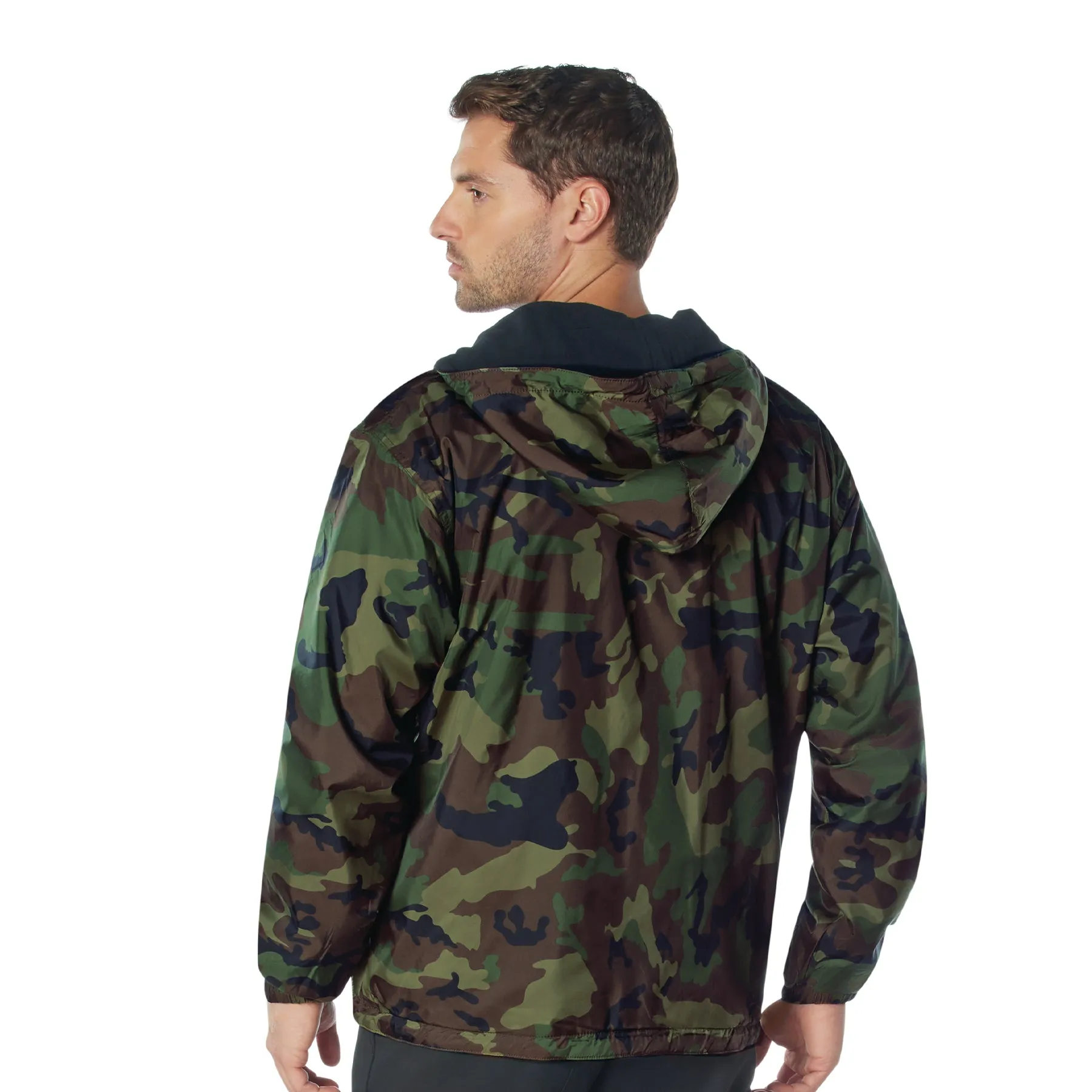 Camo Reversible Fleece-Lined Hooded Jackets