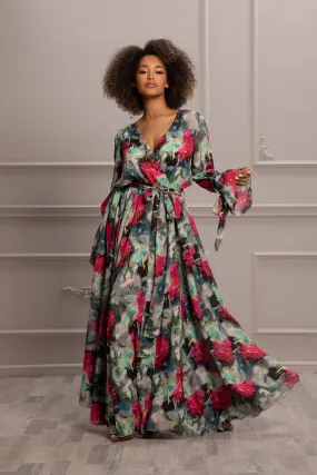 COTTON SILK DRESS