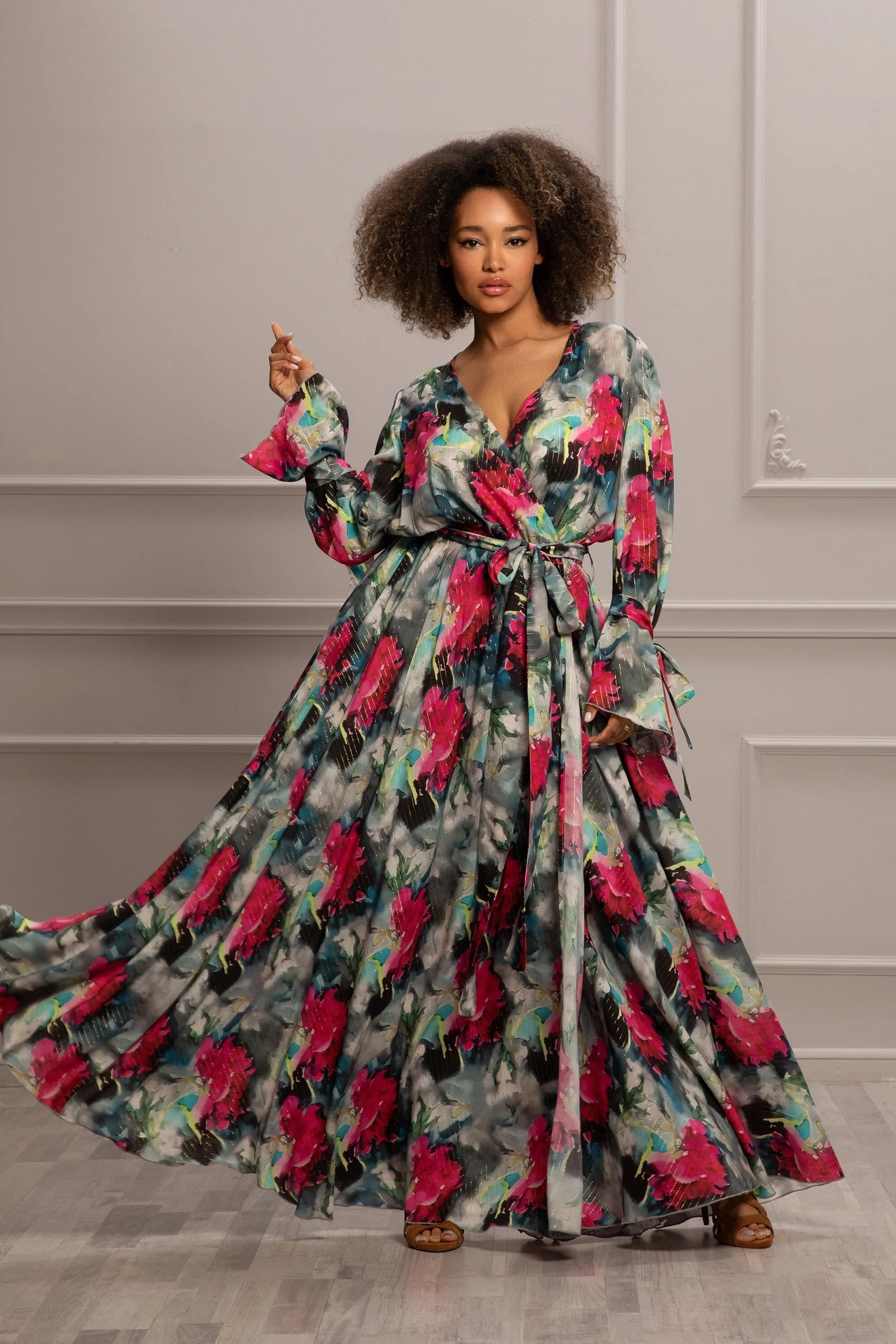 COTTON SILK DRESS