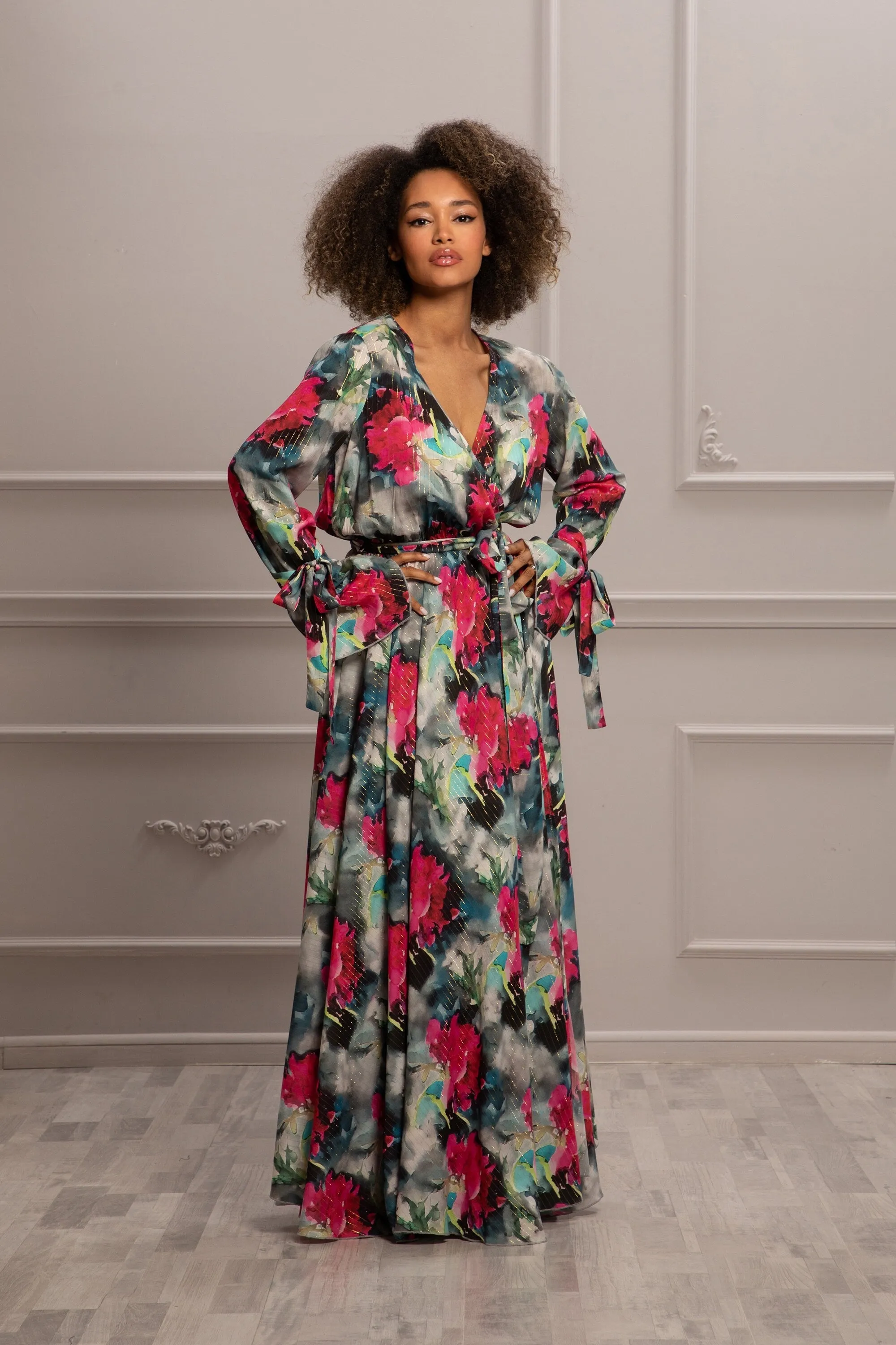 COTTON SILK DRESS