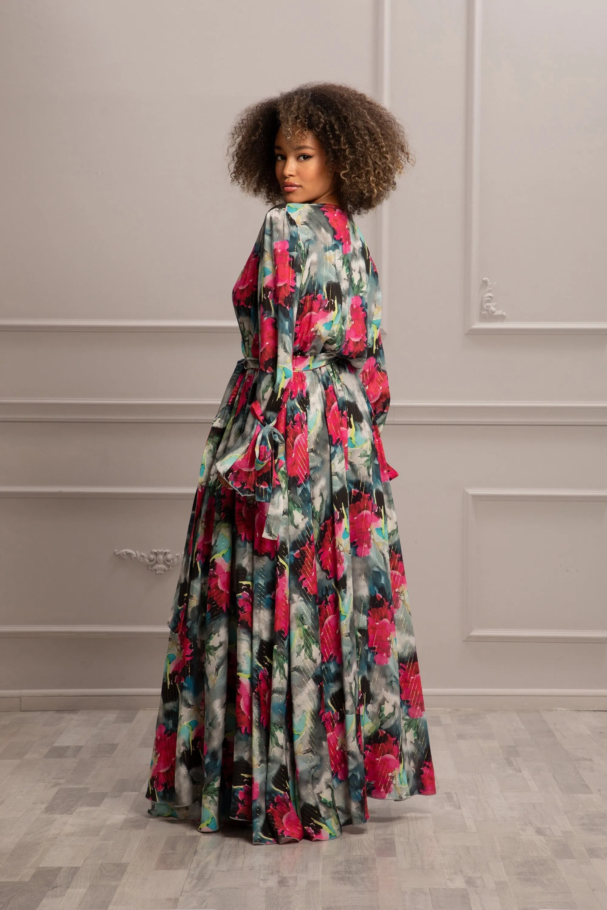 COTTON SILK DRESS