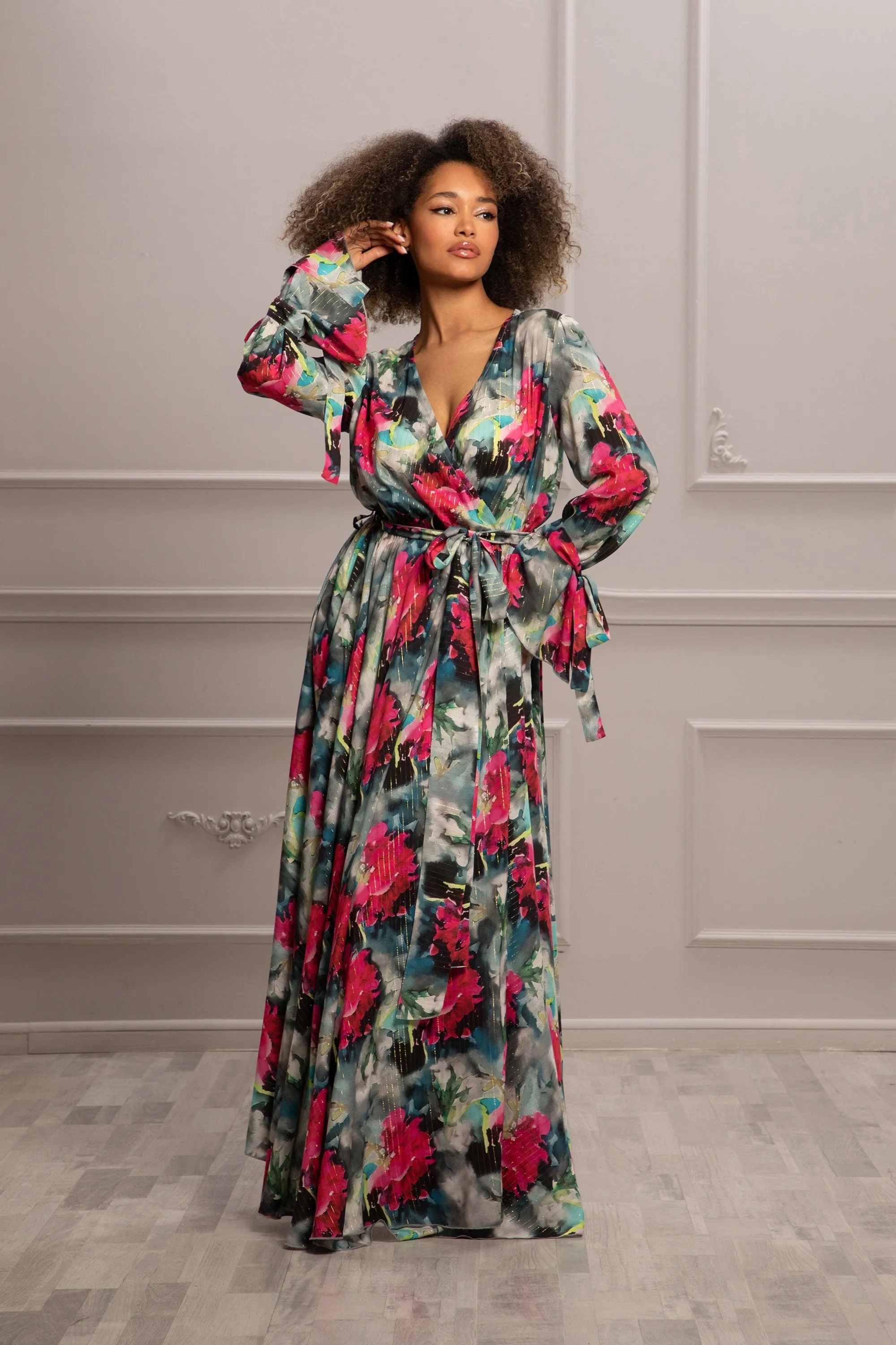 COTTON SILK DRESS