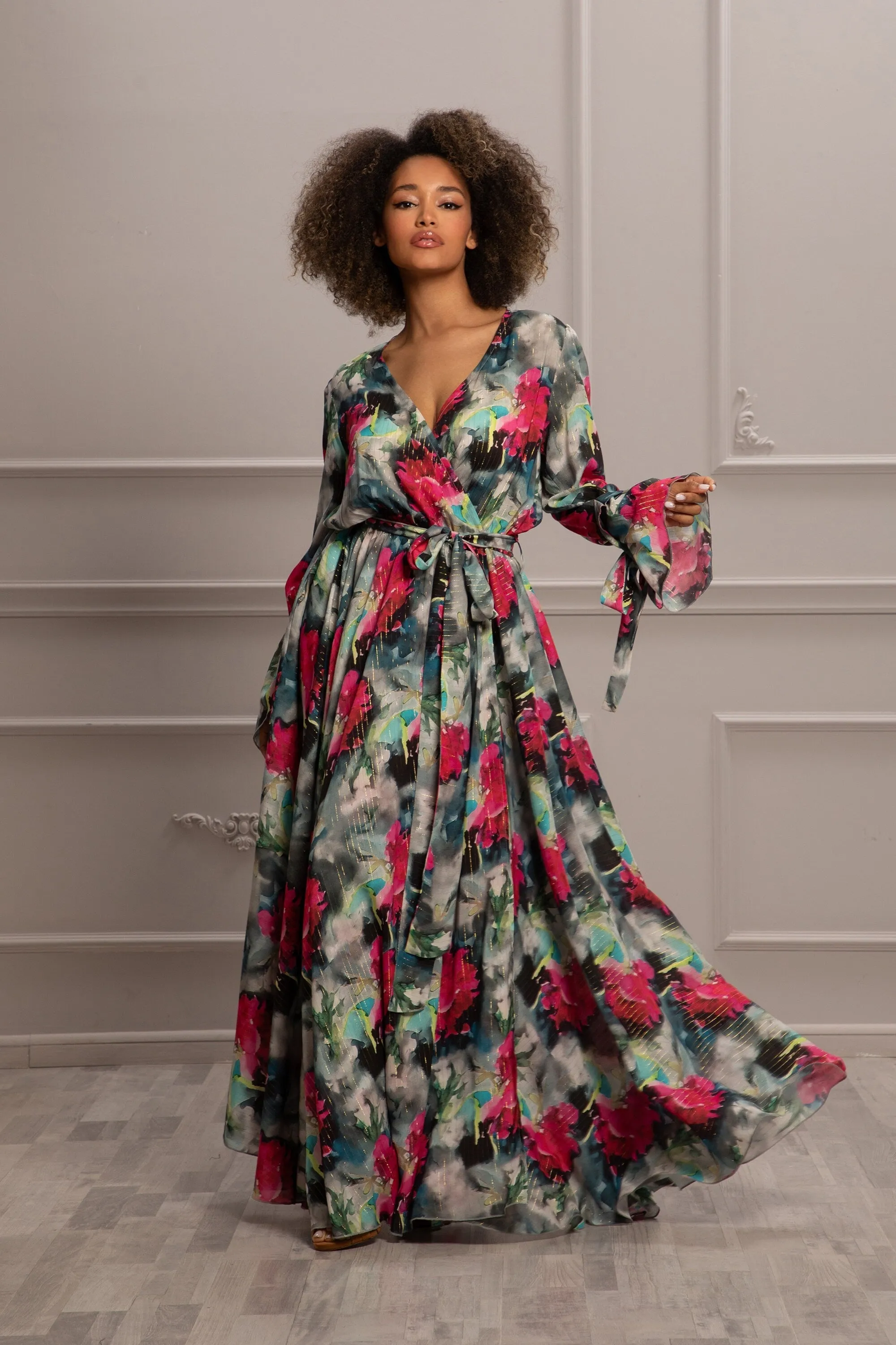 COTTON SILK DRESS