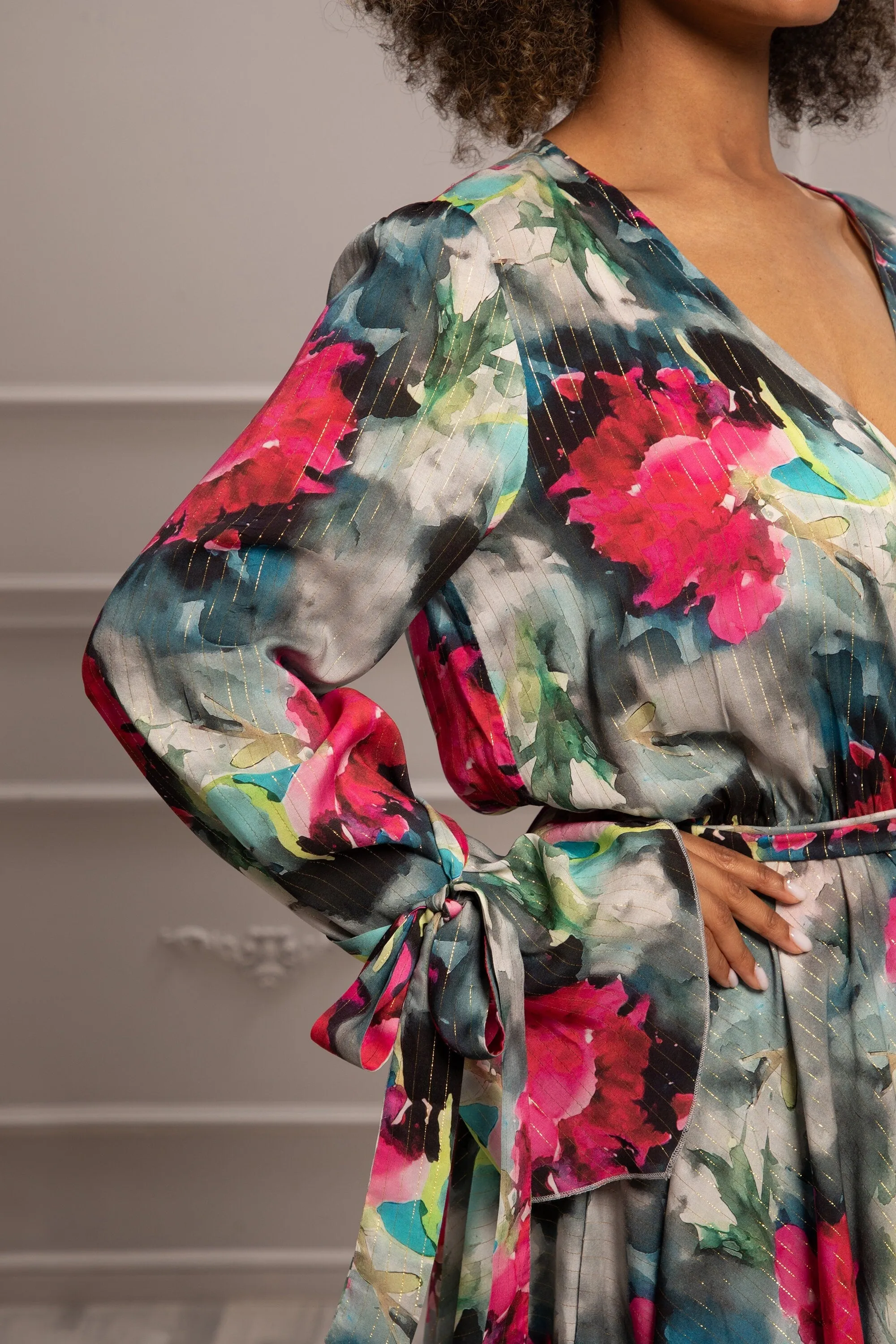 COTTON SILK DRESS