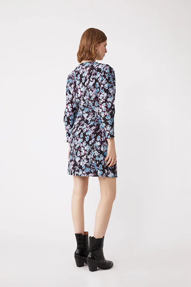 CRAFT DRESS - BLEU