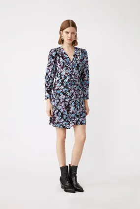CRAFT DRESS - BLEU