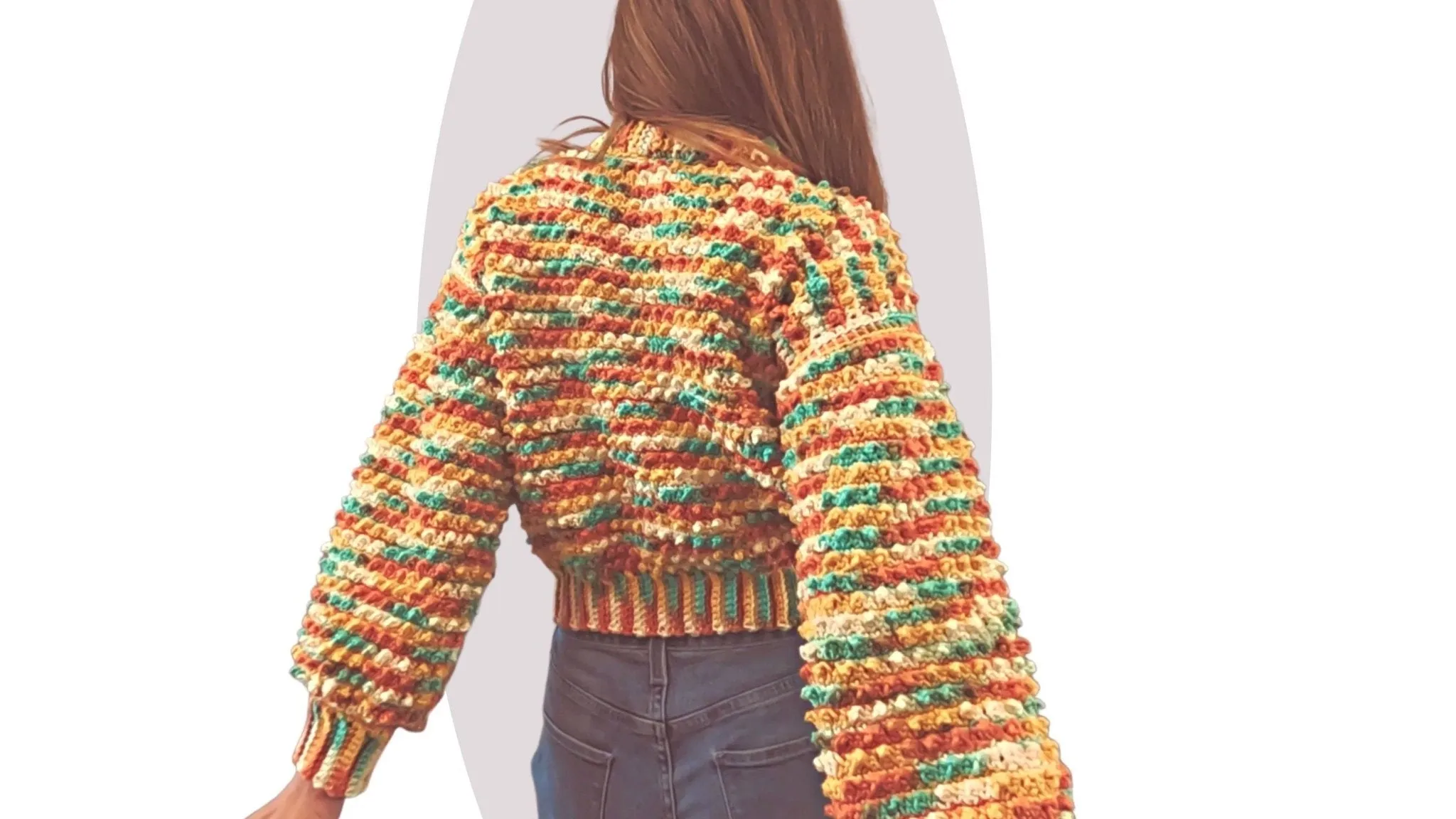 Crochet Sweater Pattern - Allium -