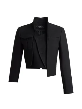 Cropped Asymmetric Jacket