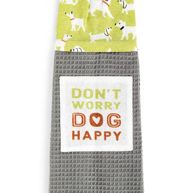 Dog Happy - Kitchen Boa Towel