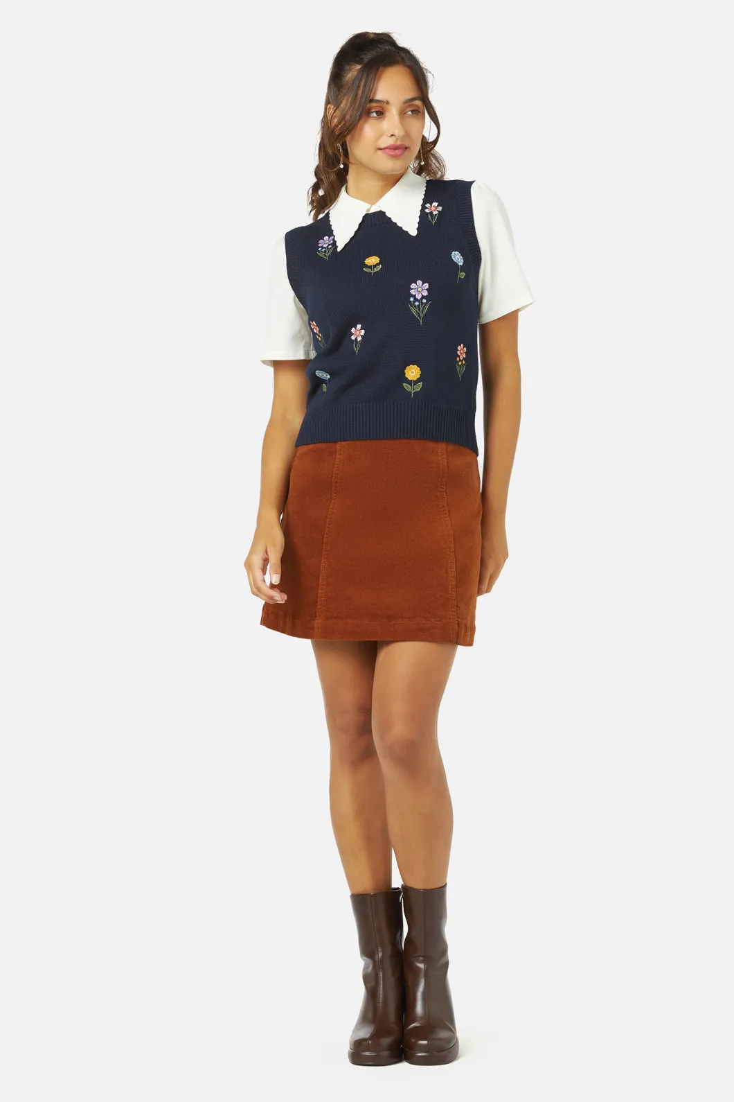 Dora Emb Vest