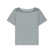 Eau De Nil Pom Pom Trim Top