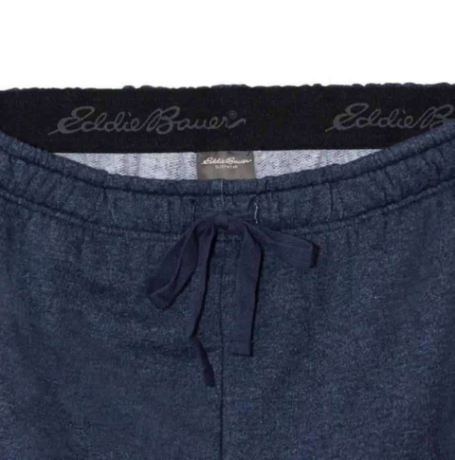 Eddie Bauer Men Pajama 2 Pieces Lounge Set Thermal