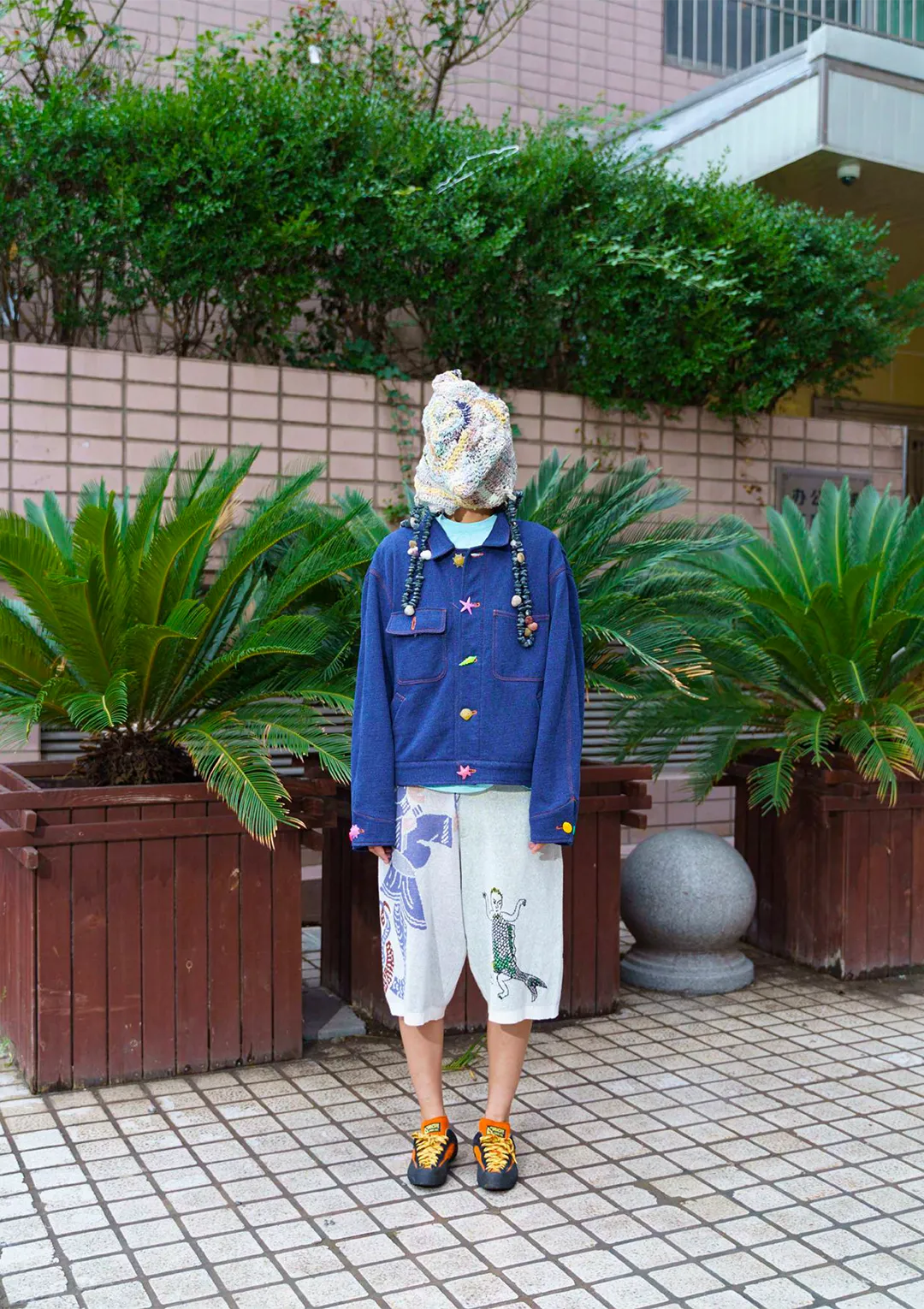 Fuxi Nuwa Jacquard Shorts