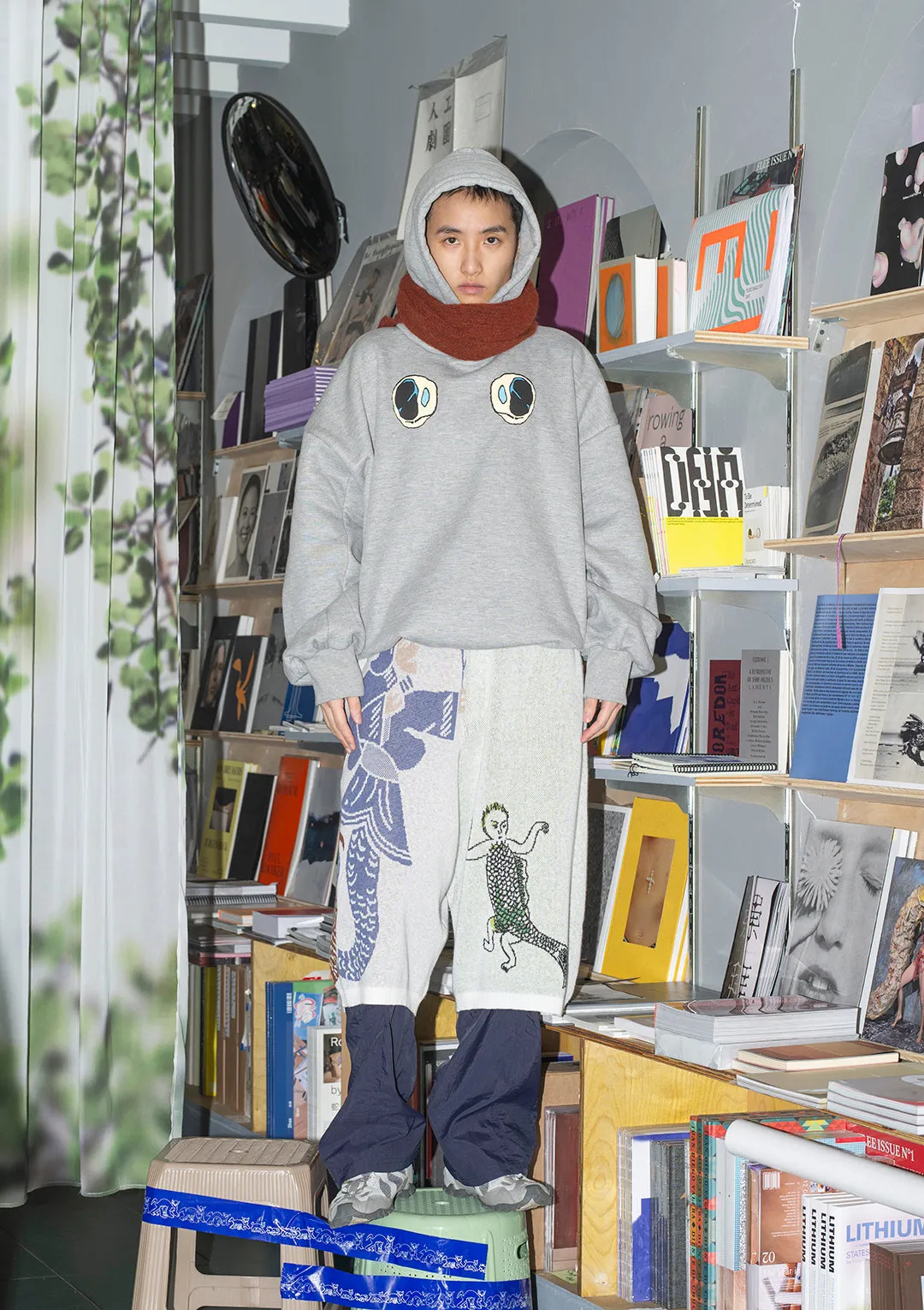 Fuxi Nuwa Jacquard Shorts