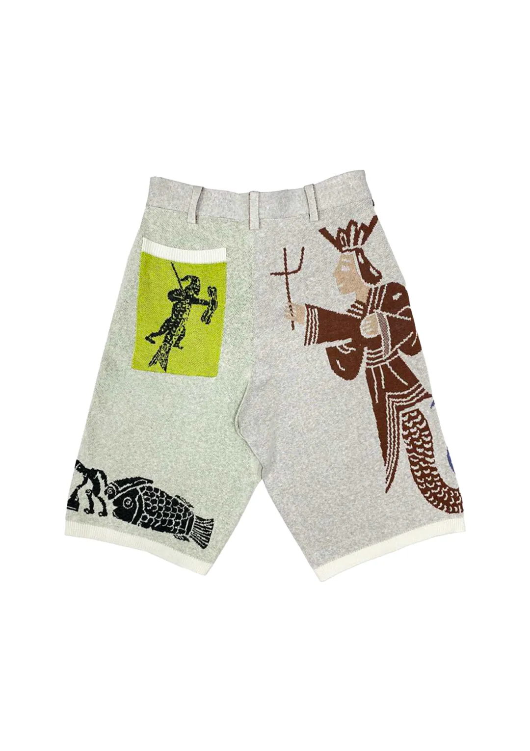 Fuxi Nuwa Jacquard Shorts