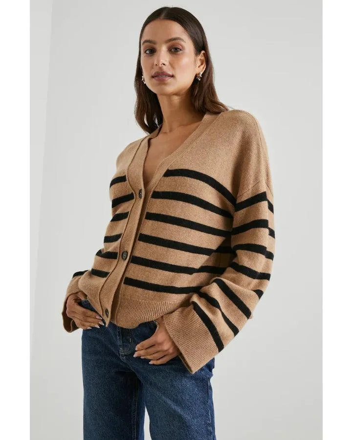 Geneva Black Stripe Cardi