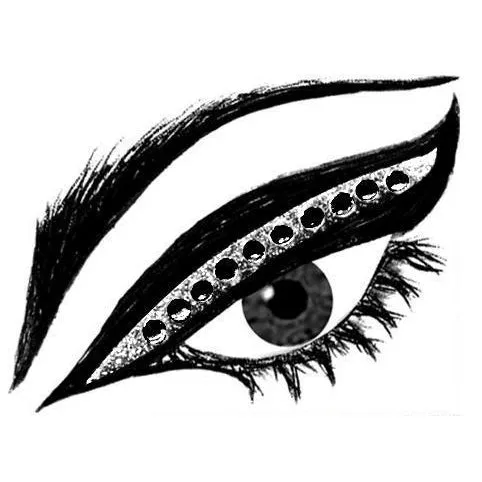 Glamour Eyes® Eyelid Jewels - Starry Night™