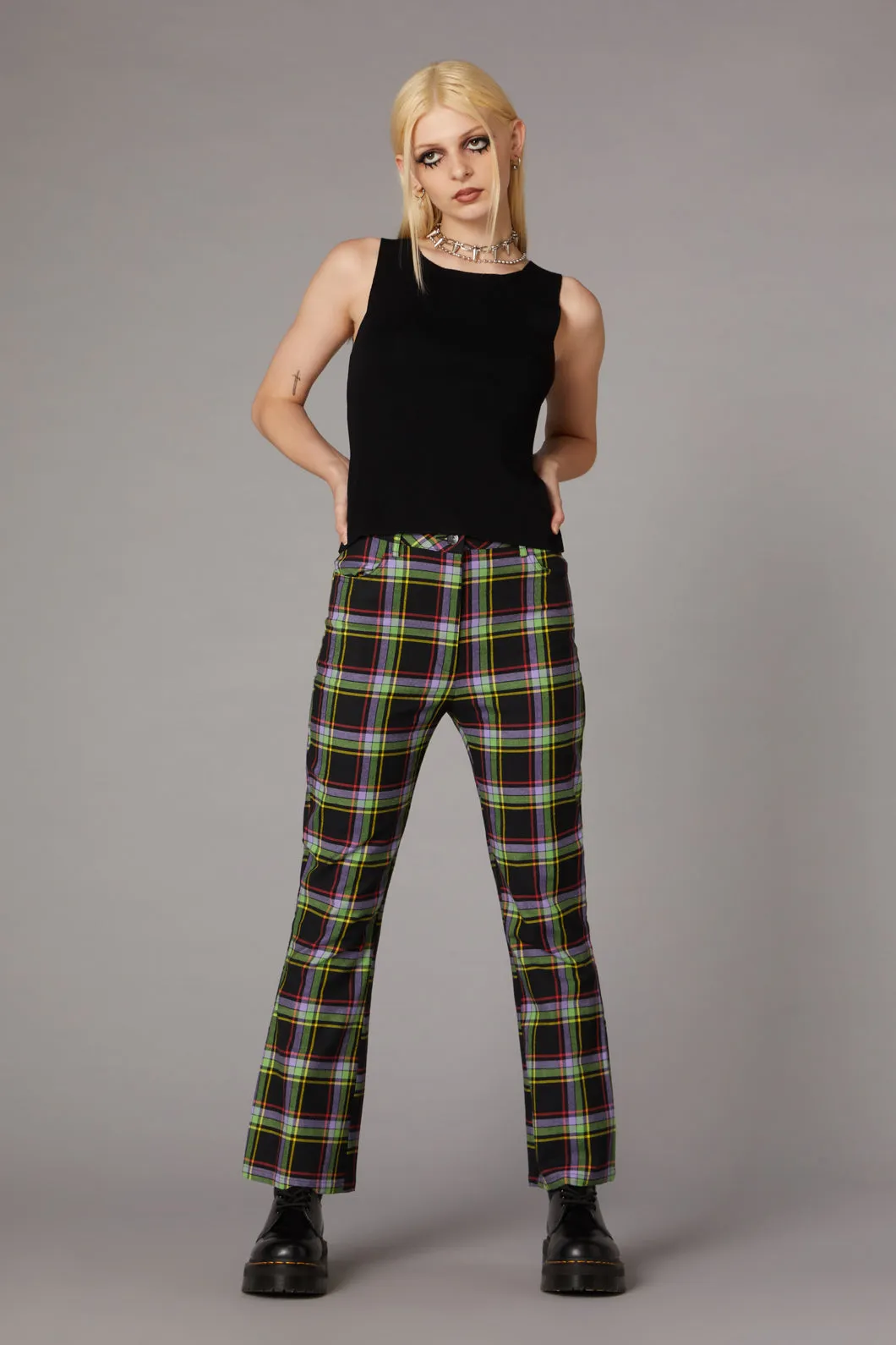 Goth Knit Tank Top