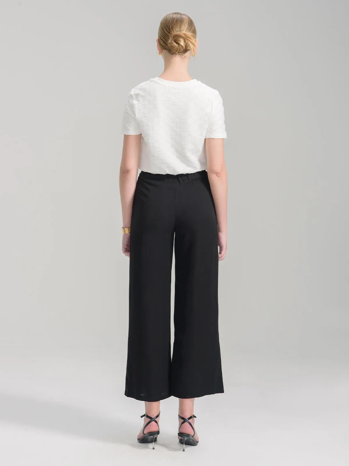 High Waist Wide Leg Pants