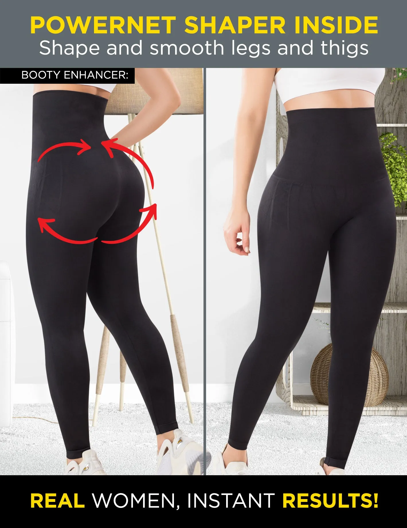 High Waist Yoga Compression Leggings