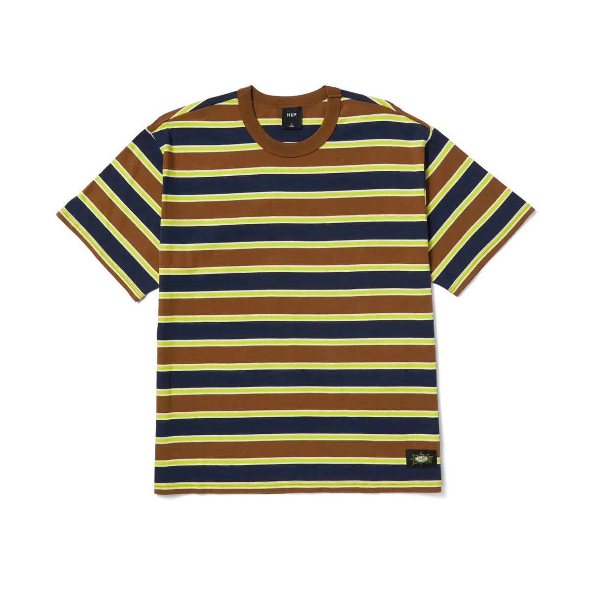 HUF Terrace S/S Knitted Top - Bison
