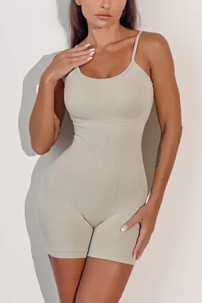 JNY4057 Sleeveless Yoga Rompers