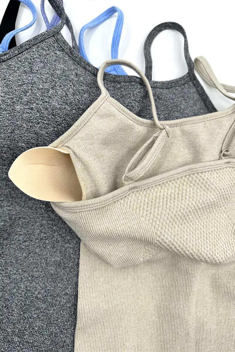 JNY4057 Sleeveless Yoga Rompers