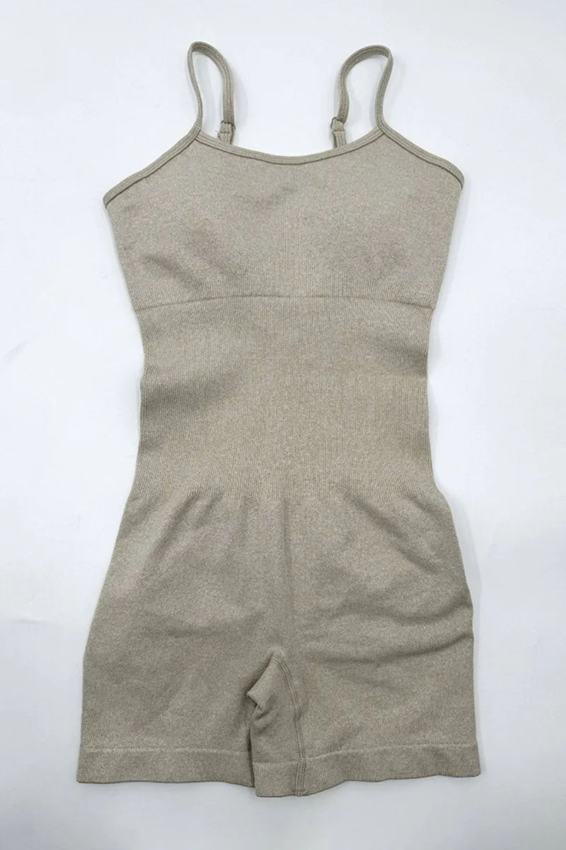 JNY4057 Sleeveless Yoga Rompers