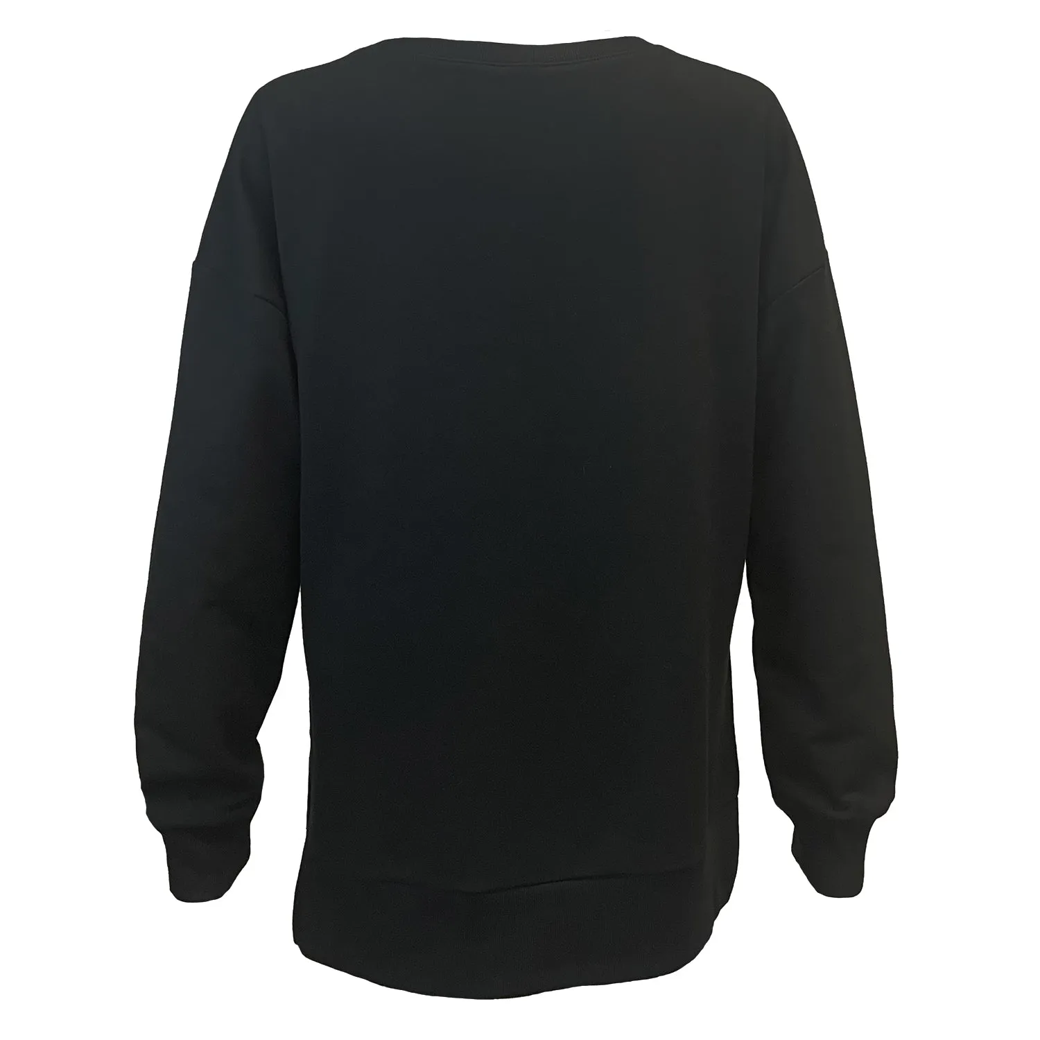 Jolly Chenille Patch Black Boxy Crew