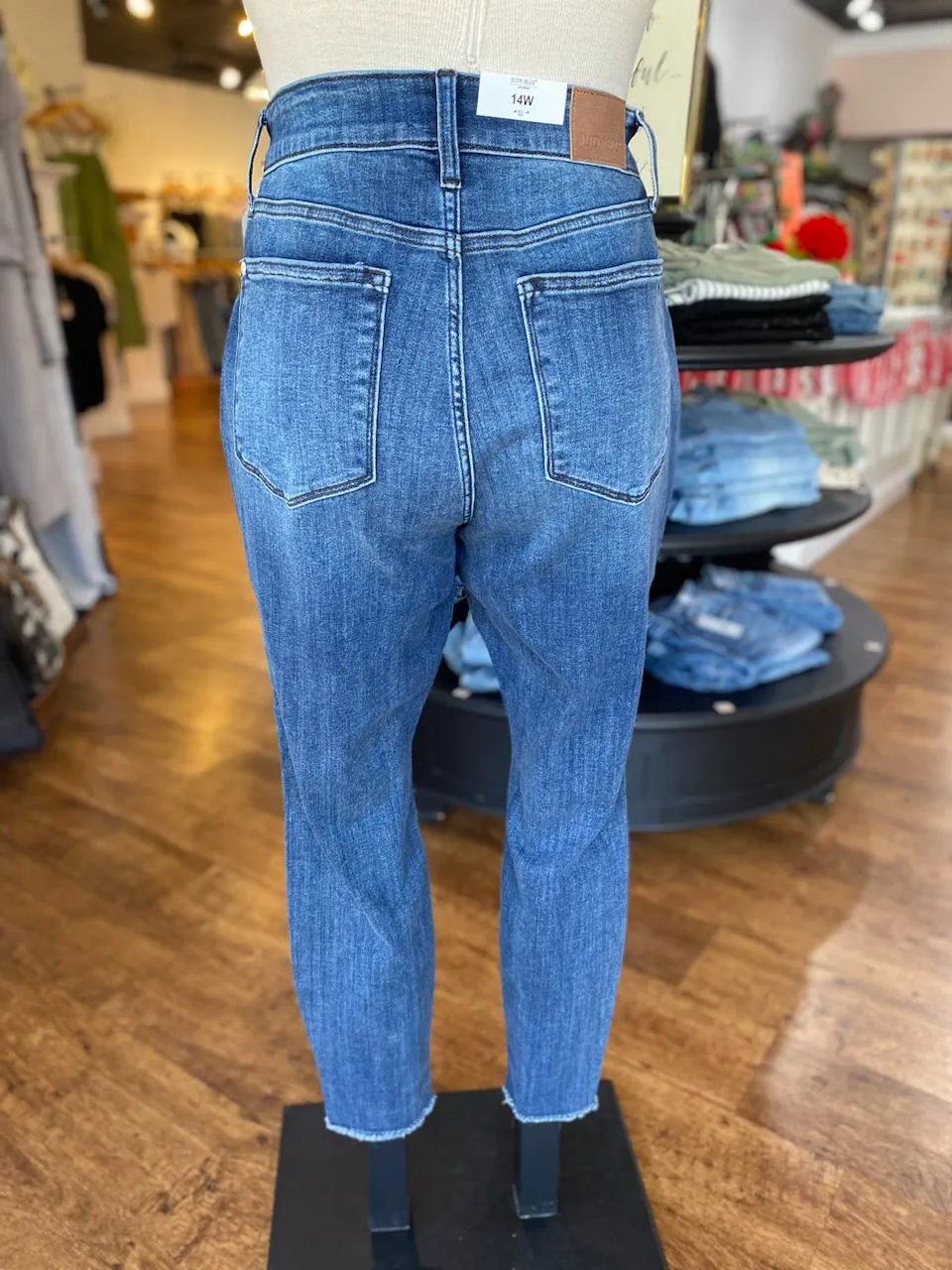 Judy Blue High Waist Distressed Skinny Jean ~ MARLENE