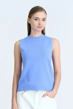 Knit Regular Sleeveless Top