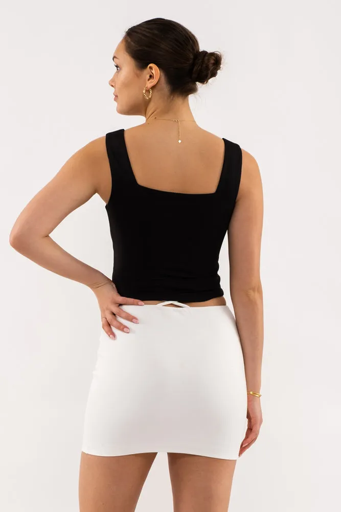 Knit Top in Black by Blu Pepper