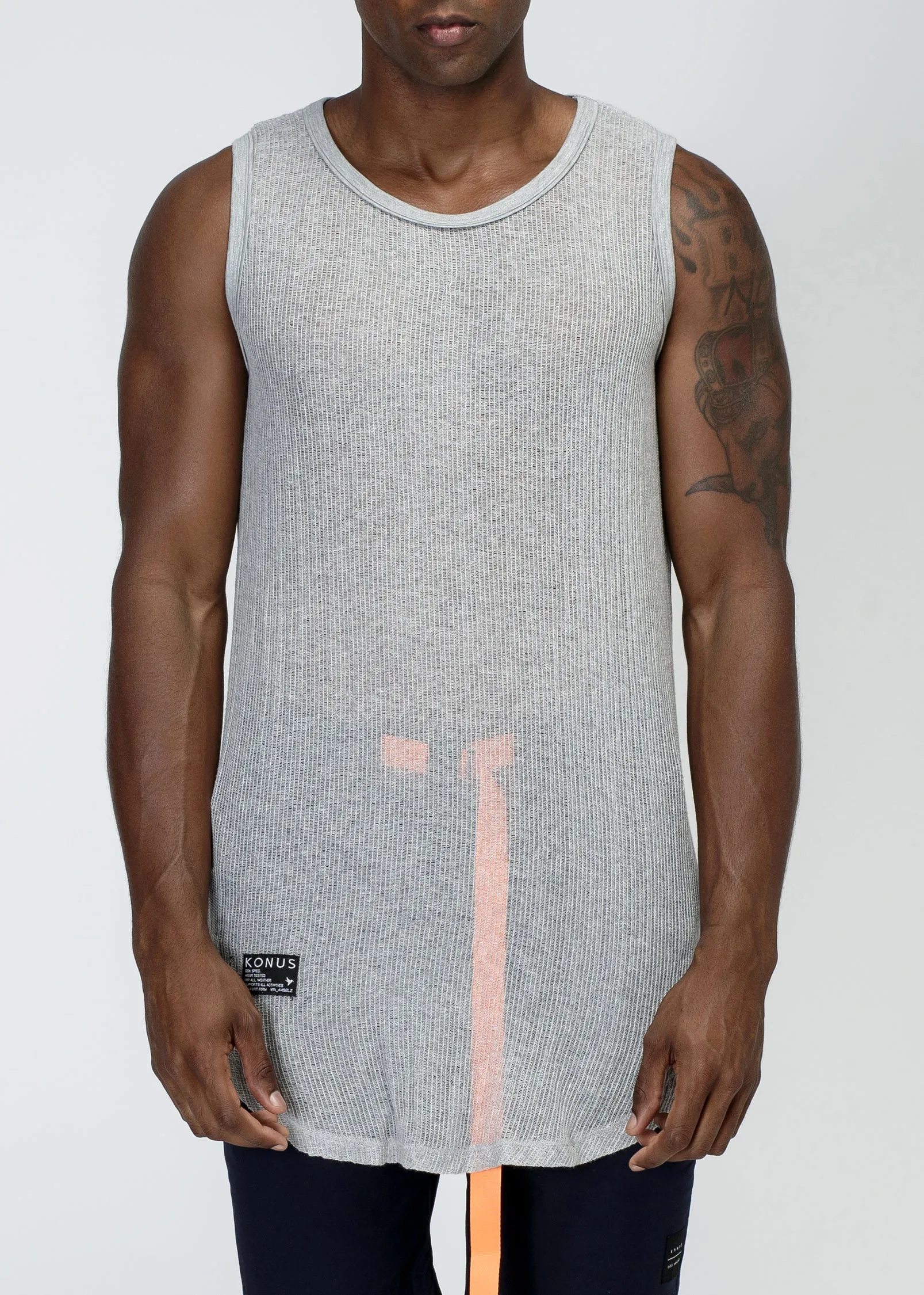 Konus Men's Sheer Tank Top