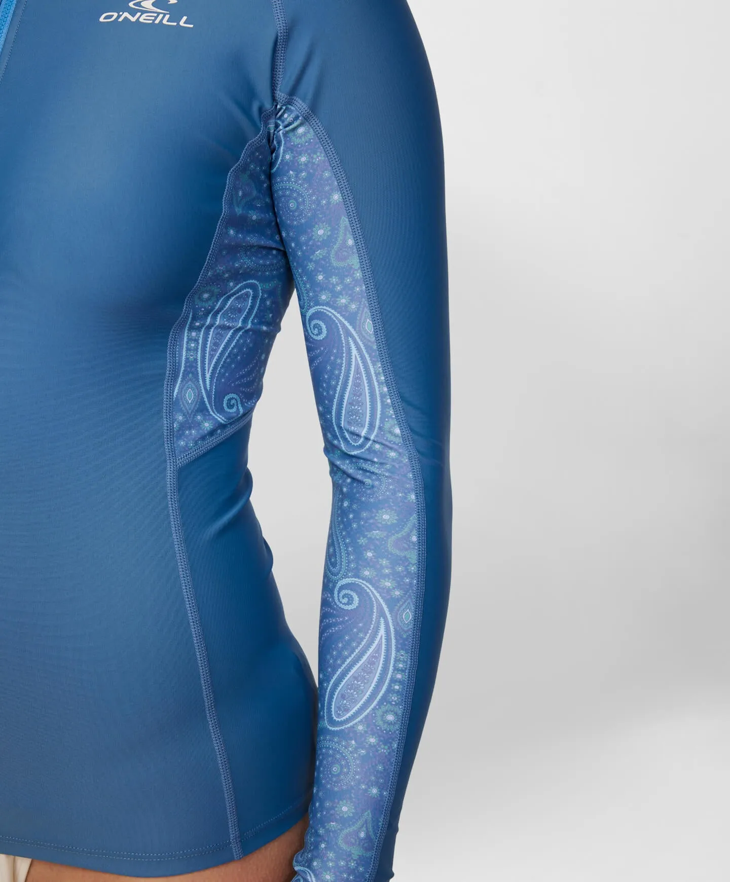 Laney LS Rash Vest - Paisley Blue