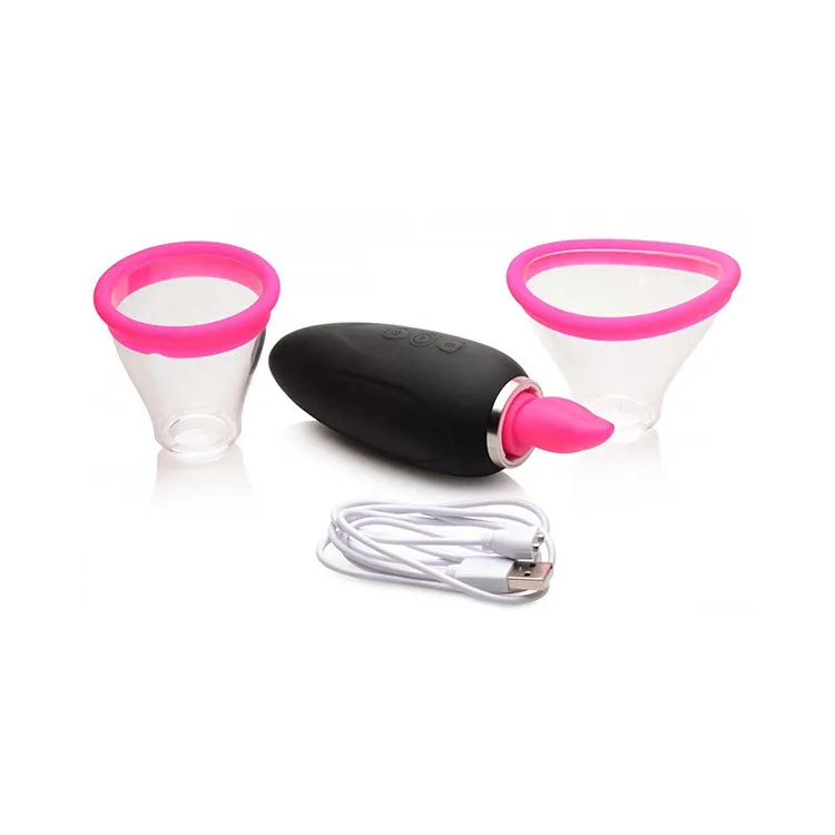 Lickgasm Mini Licking & Sucking Stimulator