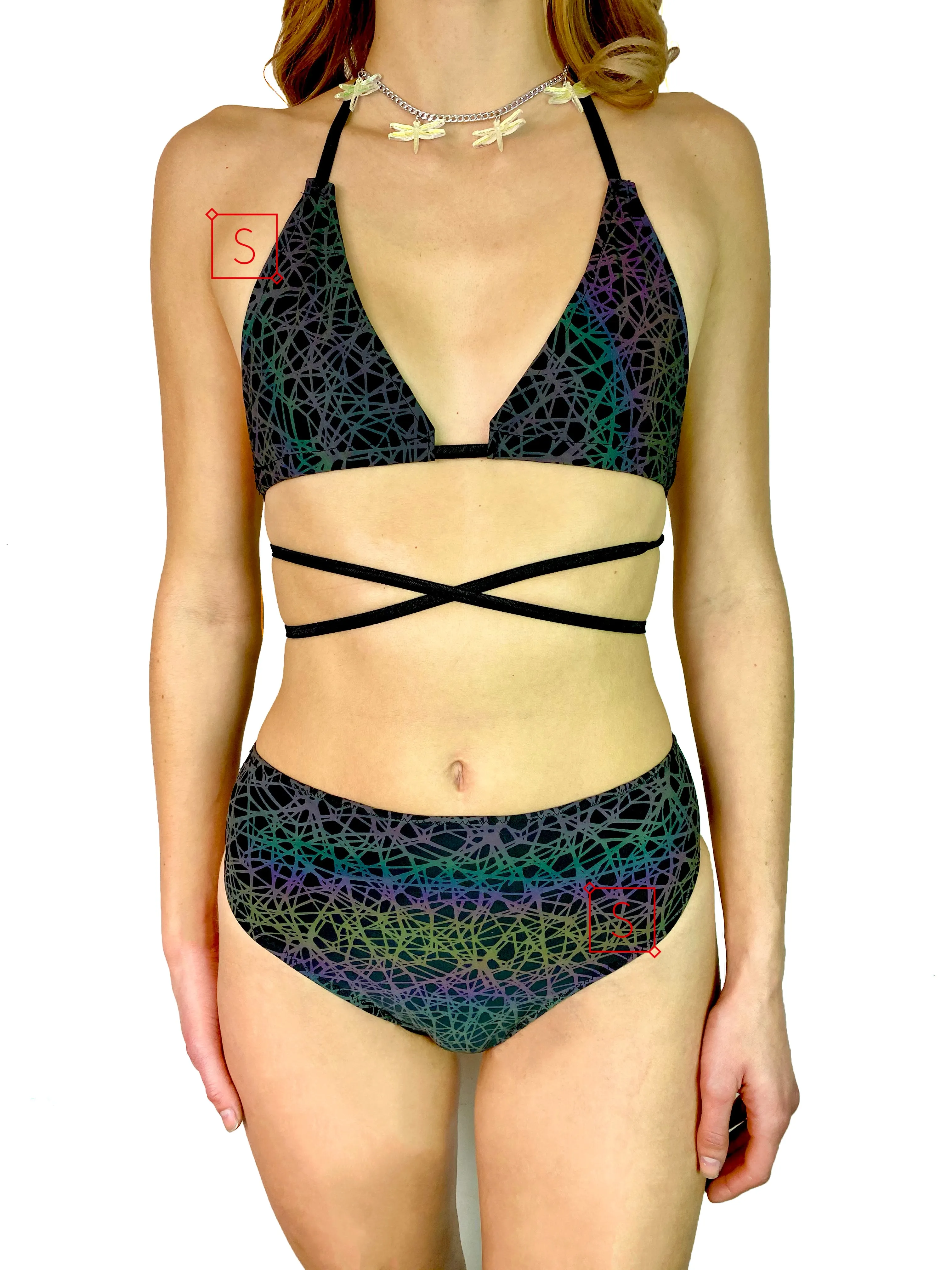 Light Beam Bikini Top