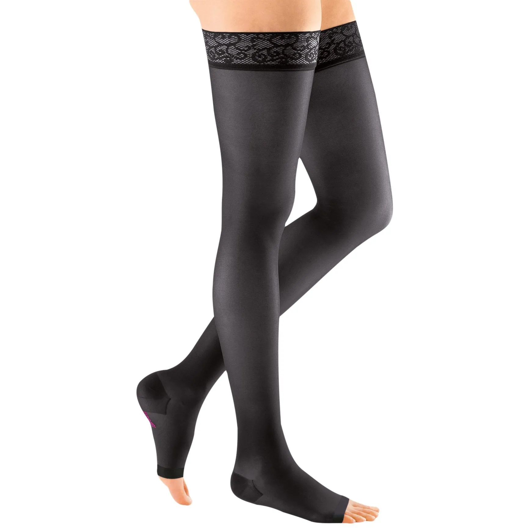 Mediven Sheer & Soft Thigh High, Open Toe