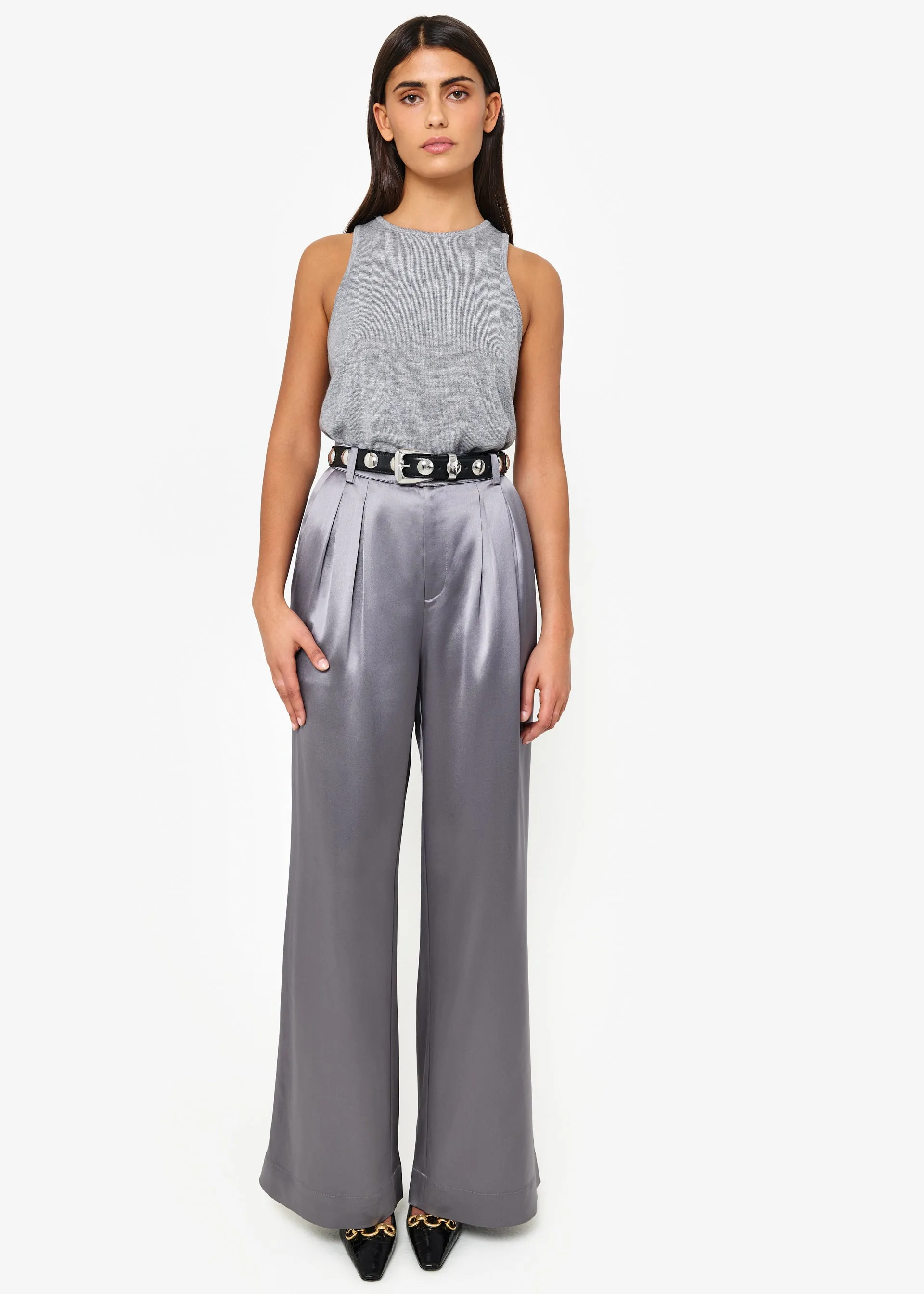 Milo Knit Top Alloy