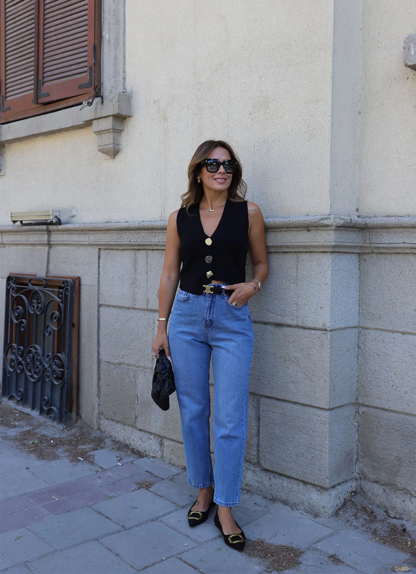 Monica high waist mom jeans