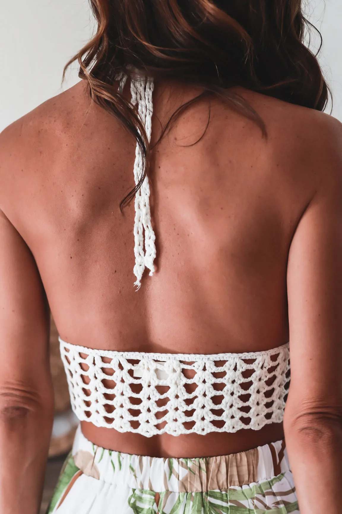 Mya Crochet Crop Top