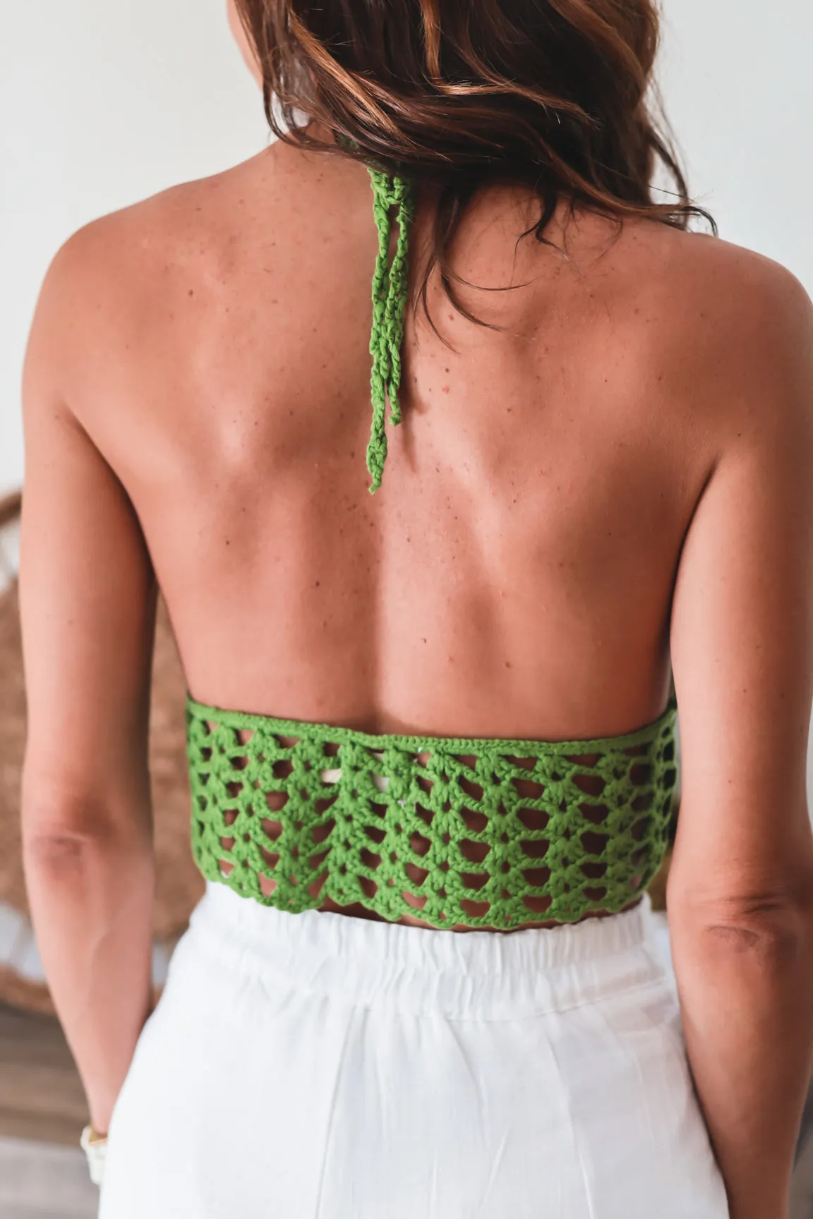 Mya Crochet Crop Top