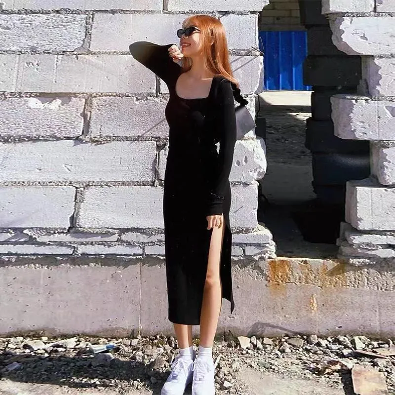 Nothing Beneath It Midi Dress