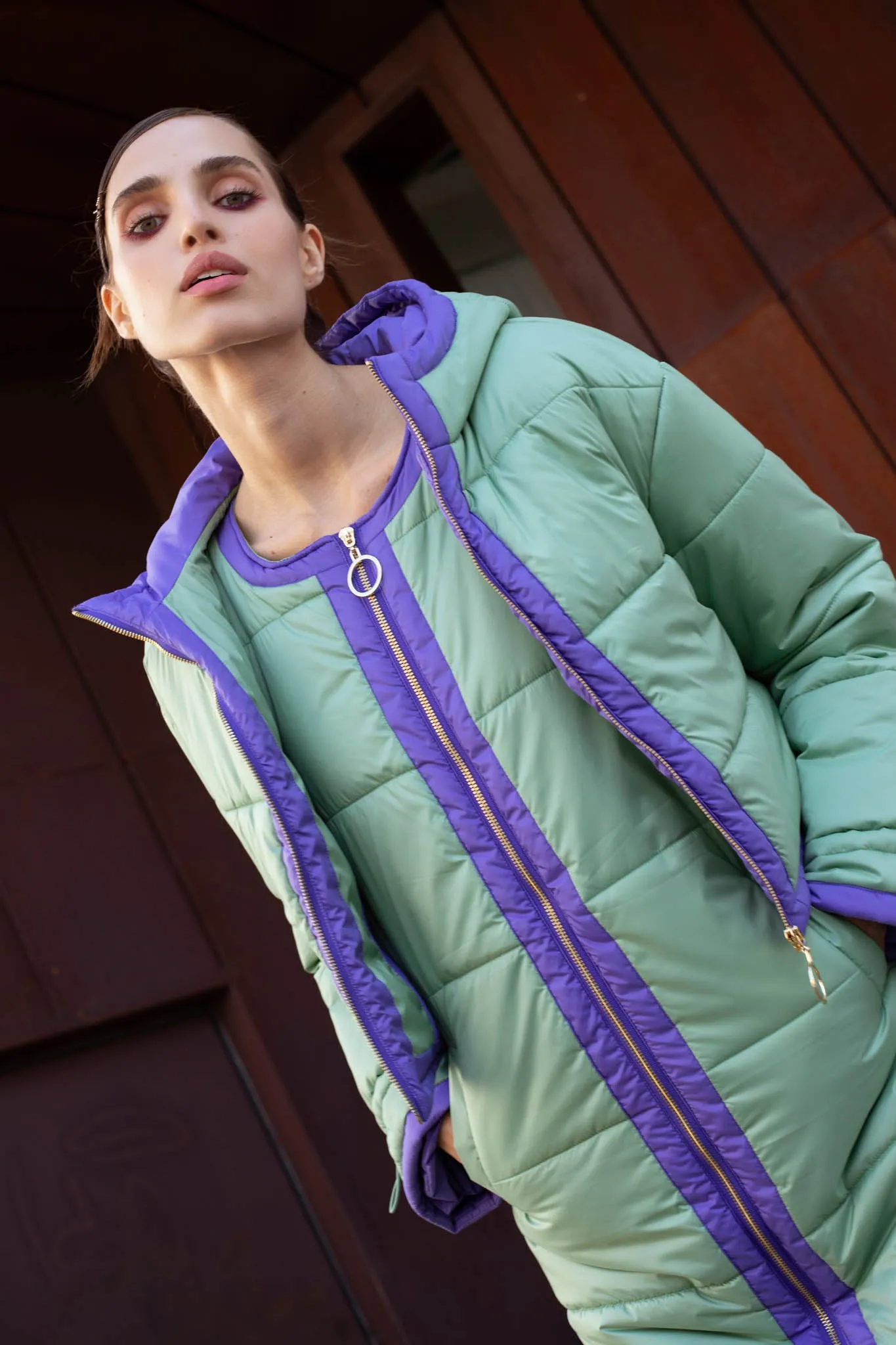 PADDED LONG JACKET