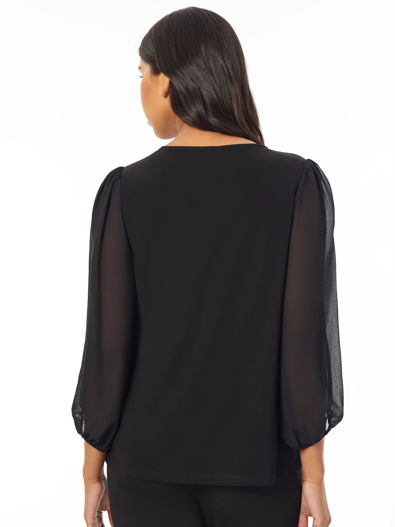 Petite Mabel Top, Everyday Knit/Soft Drape