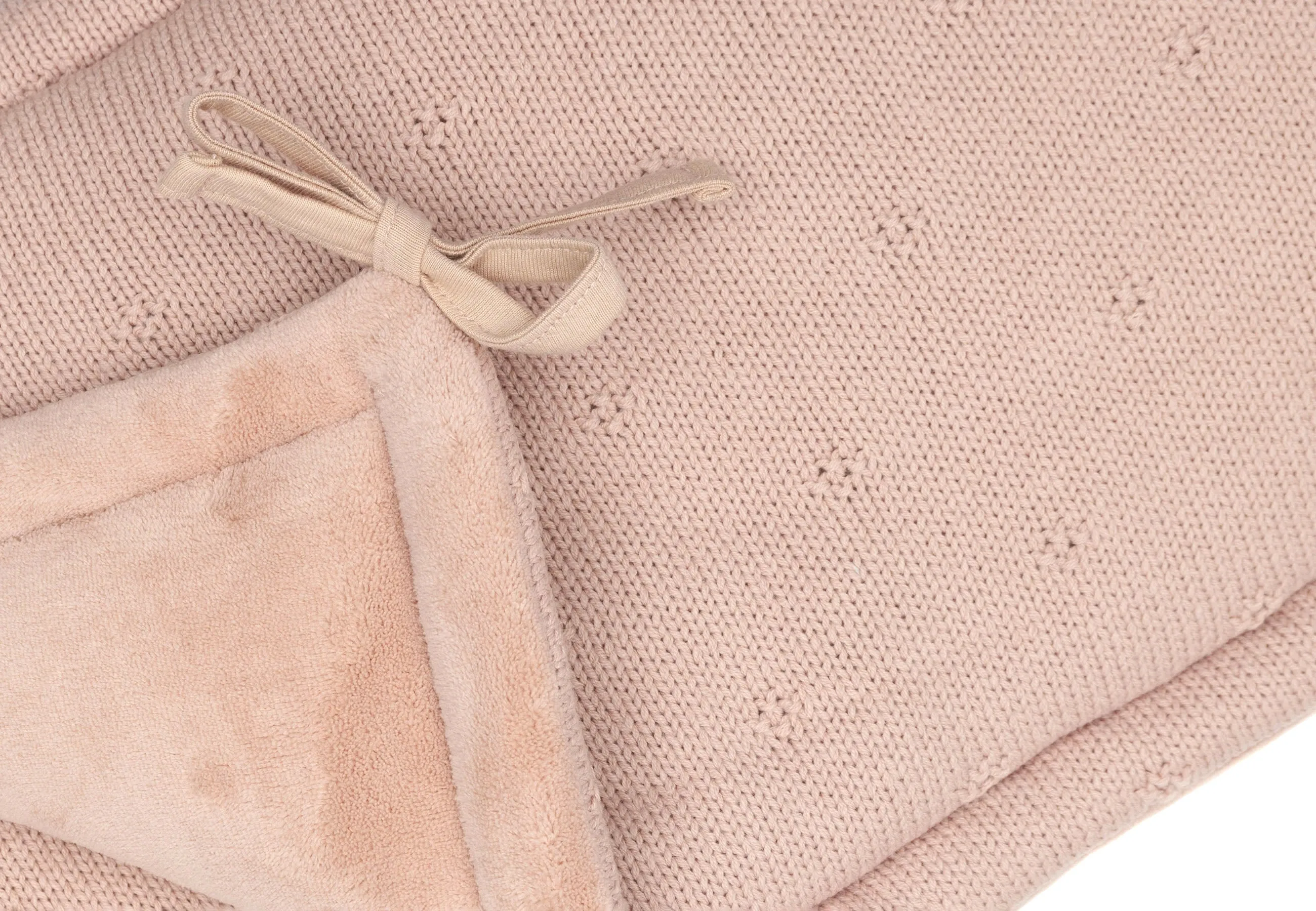 Playpen bumper 180x30cm Cosy Knit - Wild Rose