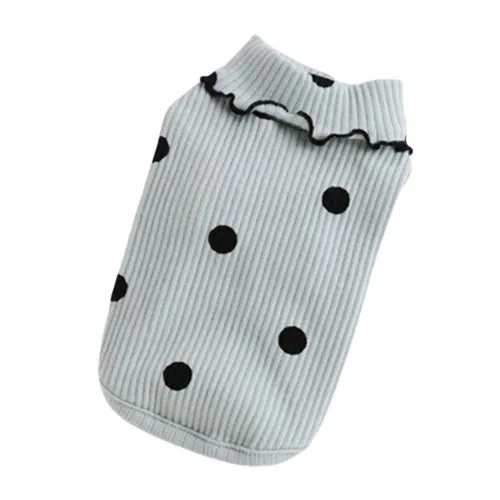 Polka Dot Cotton Sweater